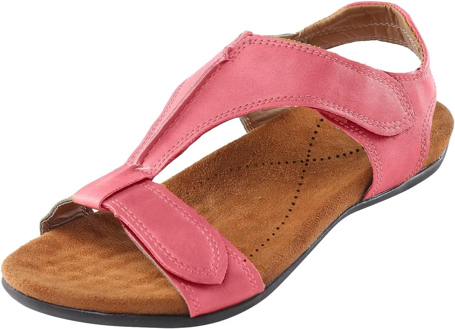 Sandals for Women 2024 Orthopedic Flat Arch Massage Summer Walking Beach Shoes Dressy Arch Support Flat Slip on Sandals