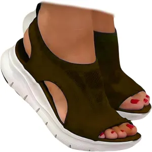 Sandals Women Comfortable Cute Walking Flip Flops Orthopedic Sandals with Arch Support Summer Orthotic Beach Shoes