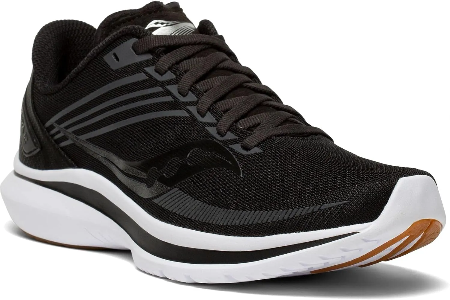 Saucony Women's Running Shoe, Black/Gum, 8.5