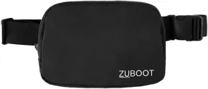 Small Sling Belt Bag  Lightweight Fanny Pack and Crossbody Waist Bag for Women & Men  Compact Travel Sling, Everyday Hiking or Workout Waist Pack (Black)