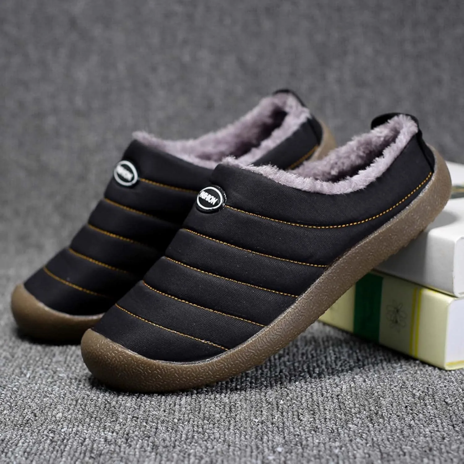 Snow Boots for Teen Girls Waterproof Insulated Fur Boots Outdoor Ankle Shoes Winter Work Boots for Women Womens Winter Shoes