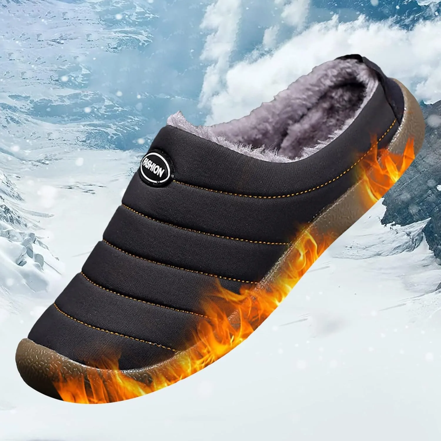 Snow Boots for Teen Girls Waterproof Insulated Fur Boots Outdoor Ankle Shoes Winter Work Boots for Women Womens Winter Shoes