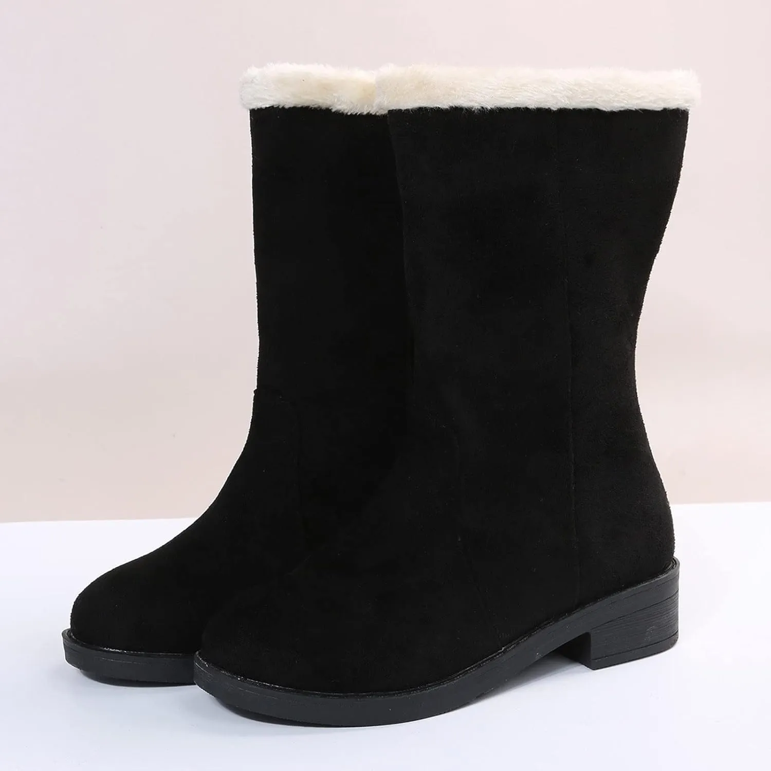 Snow Boots for Women Short Waterproof Winter Boots for Woman Women's Snow Boots Size 12 Tall Winter Boots for Women Wide Calf Botas De Vestir Para Invierno Mujeres