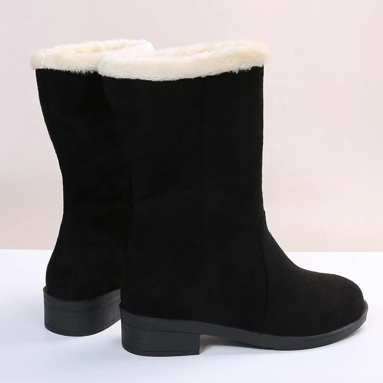 Snow Boots for Women Short Waterproof Winter Boots for Woman Women's Snow Boots Size 12 Tall Winter Boots for Women Wide Calf Botas De Vestir Para Invierno Mujeres