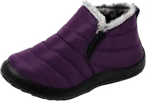 Snow Shoes For Women Slip On Hiking Boots Women aterproof Non-Slip Winter Walking Shoes For Men Casual Shoes