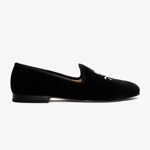 Stubbs & Wooton Velvet Loafers Size 9