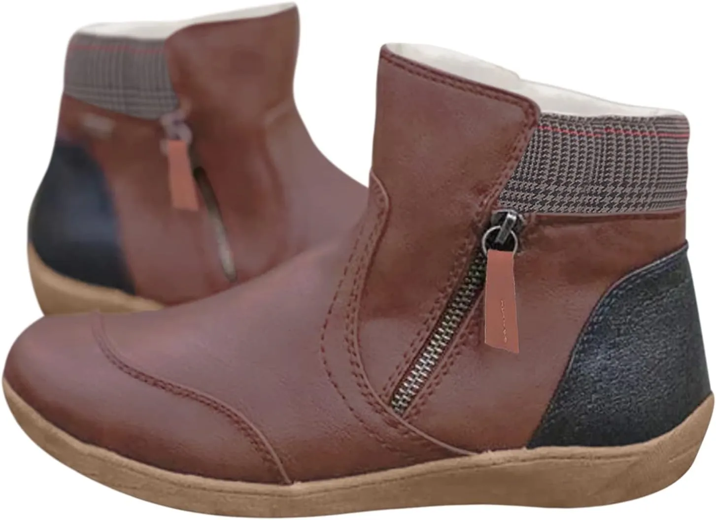 Tall Wide Calf Snow Boots for Women Womens Winter Boots Size 12 Womens Winter Boots Size 8.5 Zipper Winter Boots Size 12 for Woman Knee High Botas De Mujer Para Invierno