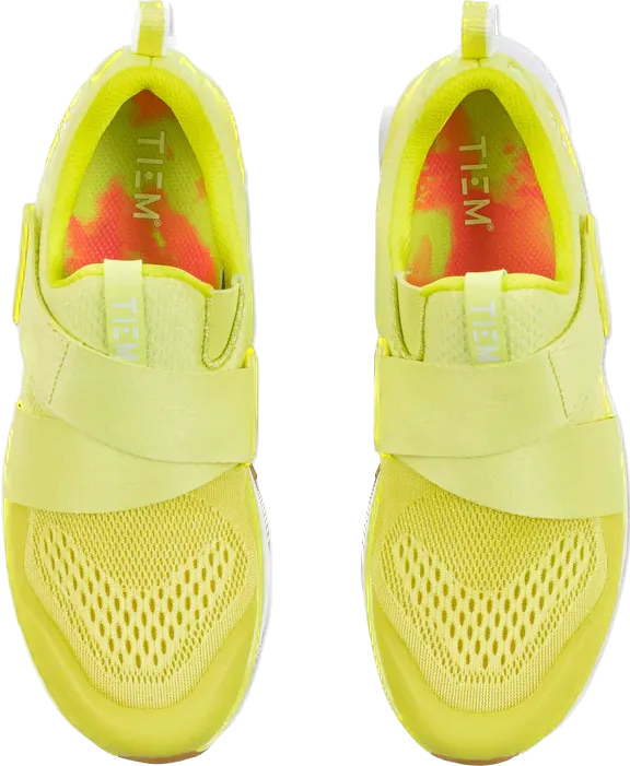 TIEM SLIPSTREAM - CITRON GLOW INDOOR AND OUTDOOR CYCLING SHOES