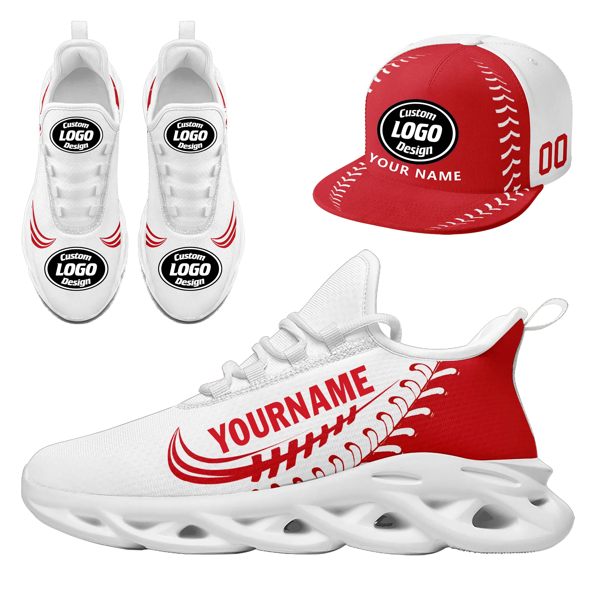 Unique Gift,Custom MaxSoul Shoes and Hat Combo Personalized JH-bd0b00ea-ce