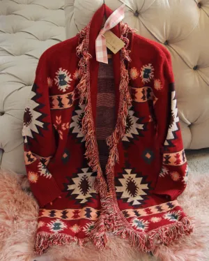 Velvet Moon Blanket Sweater in Desert Rock