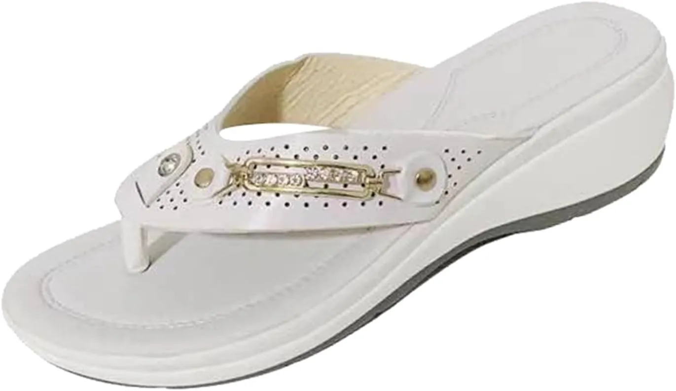Wedge Sandals for Women Sandals Wedge for Women Slip on Summer Shoes for Womens 2025 Women's Sandal Dressy