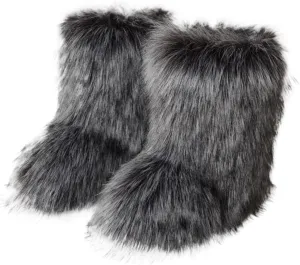 Winter Boots for Women Fashion Waterproof Winter Boots for Women Womens Snow Boots Wide Calf Winter Boots Womens Size 8.5 Women Warm Fur Lined Snow Boots Waterproof Shoes