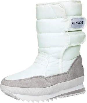 Winter Tall Boots for Women 2023 Trendy Women Waterproof Hiking Winter Snow Boots Long Womens Bogs Winter Boots Size 8 Winter Boots for Women Wide Width Botas De Nieve Mujer Tienda Dream Daily Deals