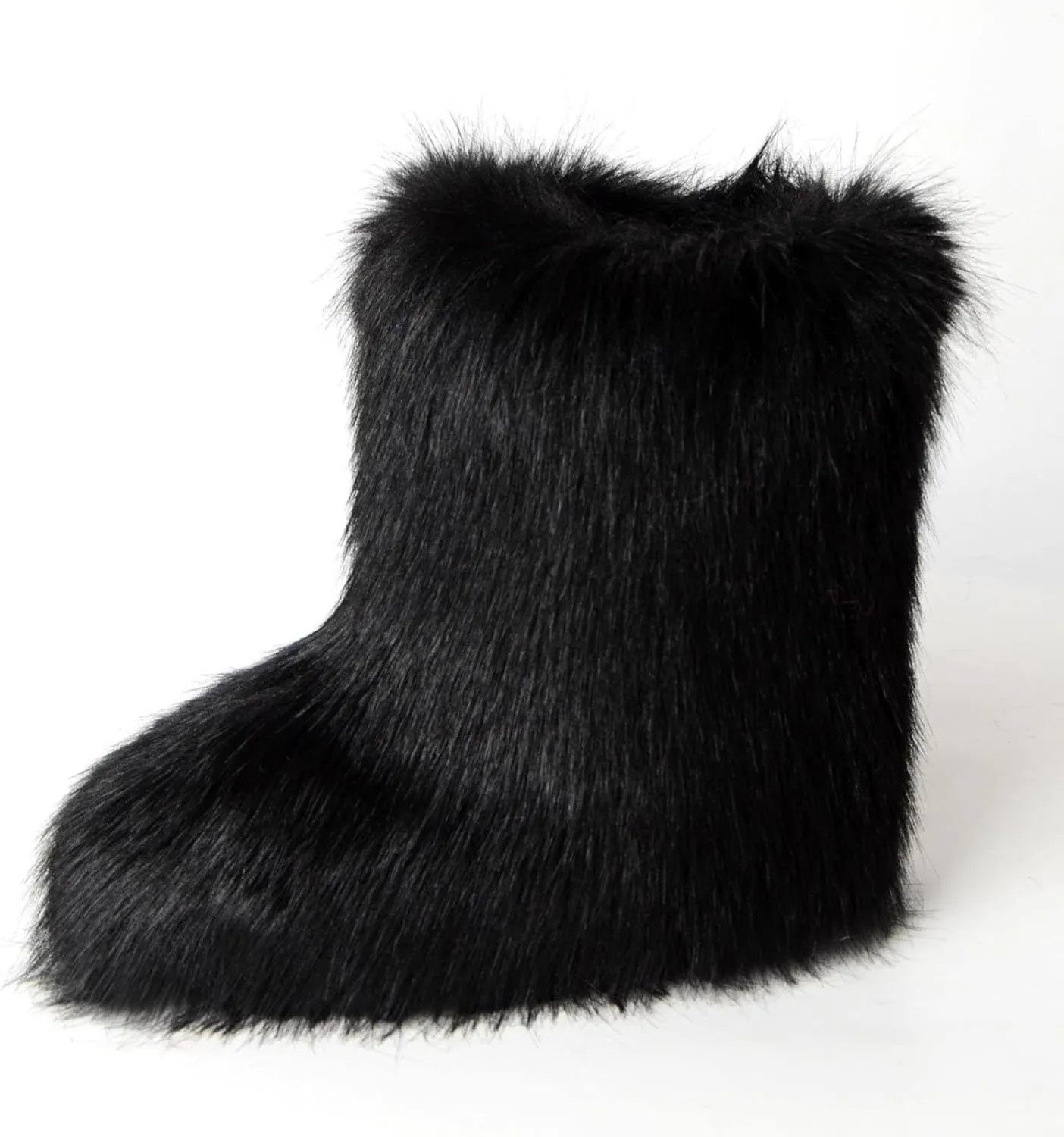Women's Ankle Snow Boots Waterproof Womens Waterproof Snow Boots Knee High Waterproof Snow Boots Women Slip on Wide Snow Boots for Women with Zipper Botas De Invierno Para Mujer Blancas