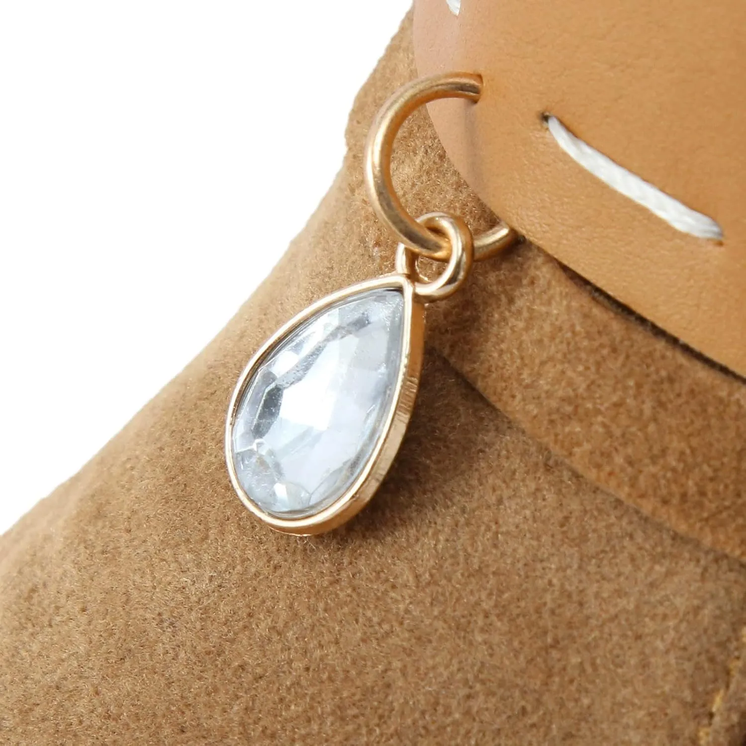 Womens Boots Fashion Thick Heel Round Toe Boots for Women Warm Flock Durable Soft Winter Boots for Women