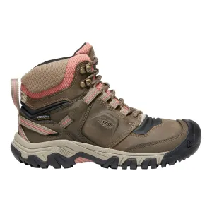 Women's Ridge Flex Mid Waterproof Timberwolf/Brick Dust