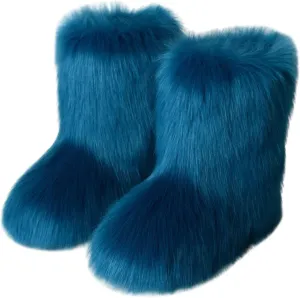 Womens Snow Boots Waterproof Insulated Size 11 Women Snow Booties Womens Snow Boots Wide Womens Warm Fur Lined Winter Snow Boots Waterproof Botas De Invierno Para Mujer Contra El Agua
