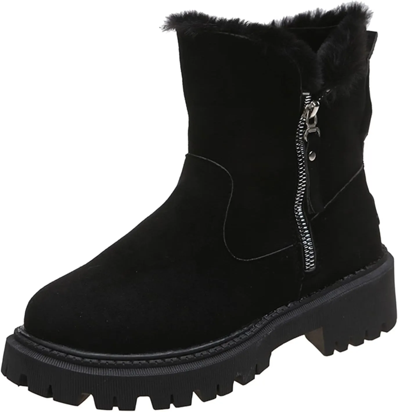 Womens Snow Boots Waterproof Wide Cute Snow Boots Womens and Waterproof Womens Snow Shoes Waterproof Insulated Women's Insulated Winter Boots Size 7.5 Botas De Nieve De Invierno Para Mujer