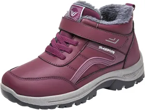 Women's Walking Snow Boots Waterproof Insulated Womens Winter Snow Boots Wide Women Winter Snow Boots Platform Womens Waterproof Boots Ankle Botas Impermeables Para Mujer