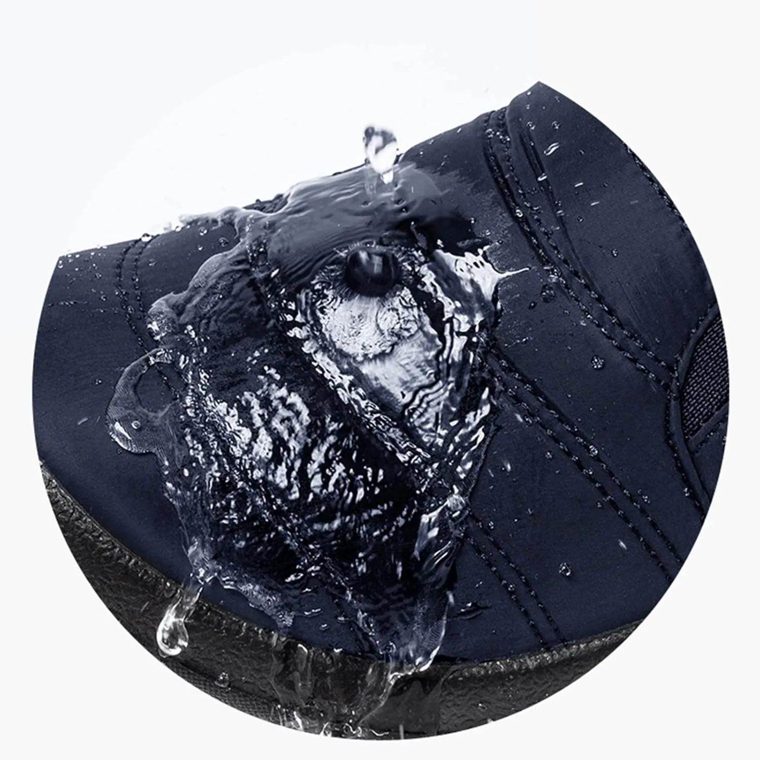 Womens Waterproof Winter Boots Wide Width Womens Snow Boots Size 12 Women's Winter Fur Boots Size 12 Wide Width Outdoor Boots Women Warm Botas Largas De Mujer Para OtoO-Invierno